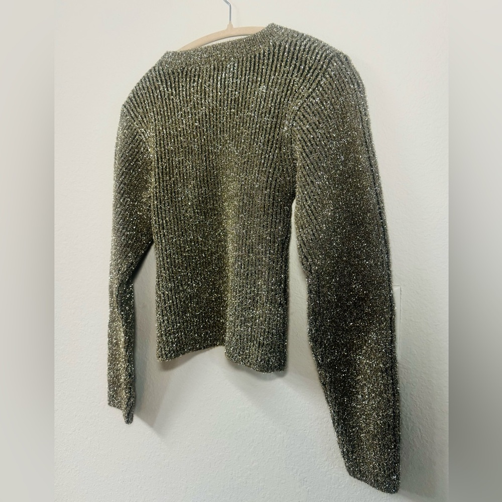 CHUNKY KNIT SPARKLY SWEATER - Picture 5 of 5
